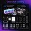 AIO CPU Liquid Cooler ARGB PWM Fans Pump Water Cooling Radiator Carousel 7