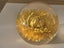 Retro Resin Yellow Helichrysum Flower Paperweight Carousel 3