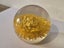 Retro Resin Yellow Helichrysum Flower Paperweight Carousel 17