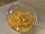 Retro Resin Yellow Helichrysum Flower Paperweight Carousel 16