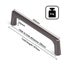 Black Zinc Kitchen Cabinet Handles Drawer Bar Pulls 128Mm Carousel 2