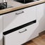 Black Zinc Kitchen Cabinet Handles Drawer Bar Pulls 128Mm Carousel 5