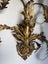 European Gilt Metal Floral 6 Lights Wall Sconce Carousel 8