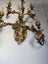 European Gilt Metal Floral 6 Lights Wall Sconce Carousel 10