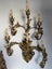 European Gilt Metal Floral 6 Lights Wall Sconce Carousel 14
