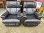 Matching Rocking Black Leather LazBoy Recliner Chairs (2 chairs) Carousel 1