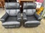 Matching Rocking Black Leather LazBoy Recliner Chairs (2 chairs) Carousel 3