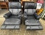 Matching Rocking Black Leather LazBoy Recliner Chairs (2 chairs) Carousel 9