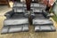 Matching Rocking Black Leather LazBoy Recliner Chairs (2 chairs) Carousel 12