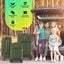 3PCS Luggage Suitcase Set Travel Storage Case Trolley Carousel 4
