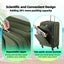 3PCS Luggage Suitcase Set Travel Storage Case Trolley Carousel 9