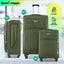 3PCS Luggage Suitcase Set Travel Storage Case Trolley Carousel 12