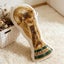 2026 World Cup Trophy Pillow 30cm Shaped Soccer Cup Pillow Decorative Cushion Carousel 1
