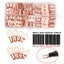 140PCS Copper Wire Lugs with Heat Shrink Set Carousel 3