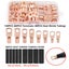 Copper Wire Lugs with Heat Shrink Set 140Pcs Carousel 2
