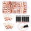140pcs Copper Wire Lugs with Heat Shrink Set Carousel 7