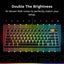 Glorious GMBK 75% Wired Membrane Gaming Keyboard - Black [GLO-GMBK75-BLK-US] Carousel 4
