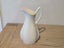 Rare White Art Deco Crown Devon Pottery Jug - (Made in England) Carousel 1