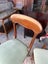 Set of 4 Victorian Era Solid Walnut Dining Chairs Carousel 10