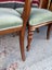 Set of 4 Victorian Era Solid Walnut Dining Chairs Carousel 15