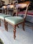 Set of 4 Victorian Era Solid Walnut Dining Chairs Carousel 16