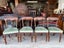 Set of 4 Victorian Era Solid Walnut Dining Chairs Carousel 1