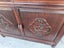 Vintage Solid Chinese Rosewood Altar Style Sideboard or Cabinet Carousel 12