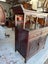 Vintage Solid Chinese Rosewood Altar Style Sideboard or Cabinet Carousel 3