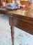 A Quality Marquetry Inlay Swivel Top Solid Walnut Games Table Carousel 10