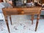 A Quality Marquetry Inlay Swivel Top Solid Walnut Games Table Carousel 5