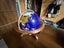 Decorative World Globe on a Claw Foot Tripod Stand Carousel 3