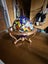 Decorative World Globe on a Claw Foot Tripod Stand Carousel 4