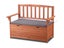 Wooden Bench Garden Bench with Outdoor Storage Box Carousel 1