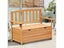 Wooden Bench Garden Bench with Outdoor Storage Box Carousel 3