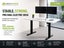 ErgoChoice Standing Desk Adjustable Desk 120cm Carousel 3