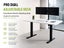 ErgoChoice Standing Desk Adjustable Desk 120cm Carousel 4