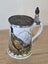 Franklin Porcelain Large Beer Stein with Pewter Lid - The Game Bird Stein Carousel 8
