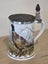 Franklin Porcelain Large Beer Stein with Pewter Lid - The Game Bird Stein Carousel 2