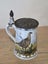 Franklin Porcelain Large Beer Stein with Pewter Lid - The Game Bird Stein Carousel 10