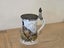 Franklin Porcelain Large Beer Stein with Pewter Lid - The Game Bird Stein Carousel 12