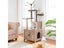 Cat Tree Tower Cat Scratcher Furniture with Car Litter Box Cabinet 60cm x 150cm Carousel 1