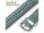 YAYUU 20mm Sunflower Engraved Bands For Samsung Galaxy Watch 5/Watch 4/Watch 6 Carousel 4