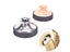 1pc Professional Instrument Accessories Alto Saxophone Mute ABS Sax Mute Carousel 3