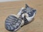 Vintage Royal Copenhagen Porcelain Kitten / Cat Playing with Tail Figurine # 727 Carousel 4