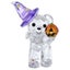 Swarovski Crystal Kris Bear Halloween Figurine Carousel 3