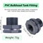 Hod Health&Home 2 Piece Pvc Bulkhead Fitting For Rain Barrels Aquariums Water Ta Carousel 2