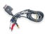 GENUINE MICROSOFT Xbox 360 E COMPOSITE 6-PRONG AVI Cable Lead Carousel 1