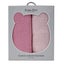 2PK Bubba Blue Nordic Bamboo 70x90cm Soft Cellular Blanket Baby 0-12m Berry Rose Carousel 1