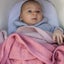 2PK Bubba Blue Nordic Bamboo 70x90cm Soft Cellular Blanket Baby 0-12m Berry Rose Carousel 3