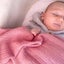 2PK Bubba Blue Nordic Bamboo 70x90cm Soft Cellular Blanket Baby 0-12m Berry Rose Carousel 6